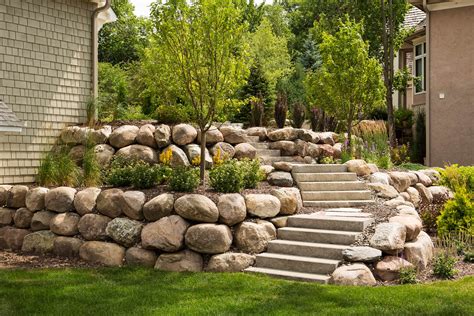 Boulder Wall Landscaping in Minneapolis MN | Southview Design