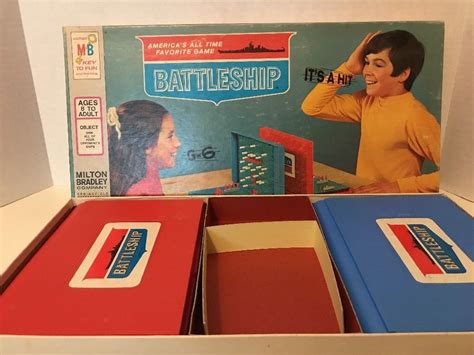 Battleship 1971 Vintage Milton Bradley Original Game Board Game ...