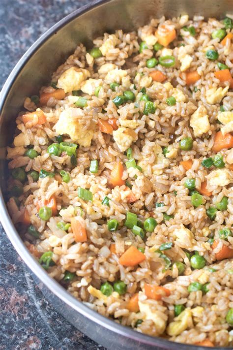 Super Easy Vegetarian Fried Rice - Served From Scratch