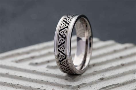 Laser Engraved Titanium Ring | Michael Lynes Specialist Independent ...