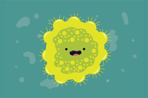 Virus Microbiology Art Design By Red Sugar Design | TheHungryJPEG