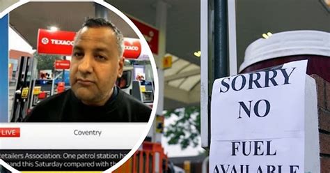 Coventry petrol station says it won't have fuel until Friday - CoventryLive