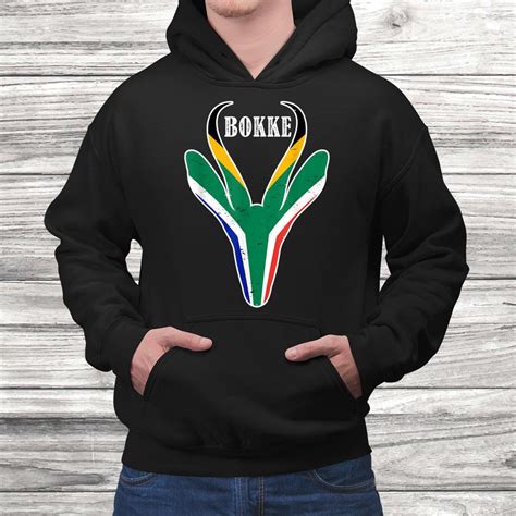 South African Rugby Bokke Africa Flag Shirt - TeeUni