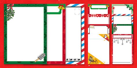 Word Christmas Templates (Editable) – KS2 Christmas Resource