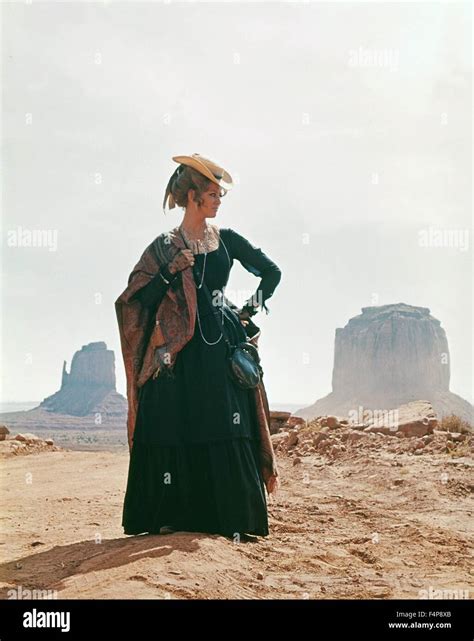 Claudia Cardinale / Once Upon a Time in the West 1968 directed by Sergio Leone Stock Photo - Alamy