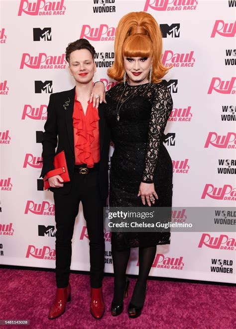 Michael Abbott and Jinkx Monsoon attend "RuPaul's Drag Race" Season... News Photo - Getty Images