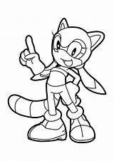 Sonic Coloring Page Printable sketch template