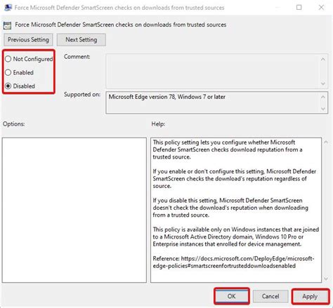 Windows defender smartscreen disable - insightskda