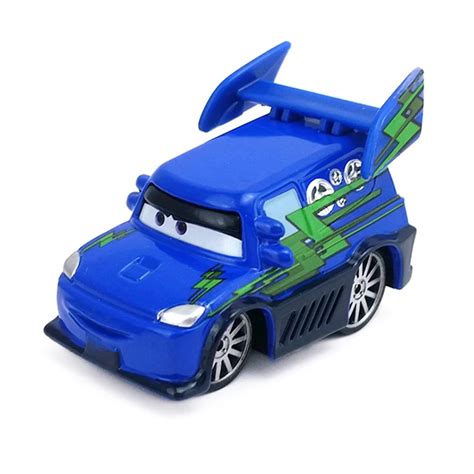 Disney Pixar Cars DJ with flames 1:55 Diecast Metal Alloy Toy Car Model ...