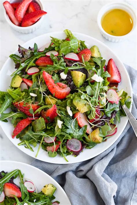 Easy Strawberry Fields Salad | Eat Well Enjoy Life