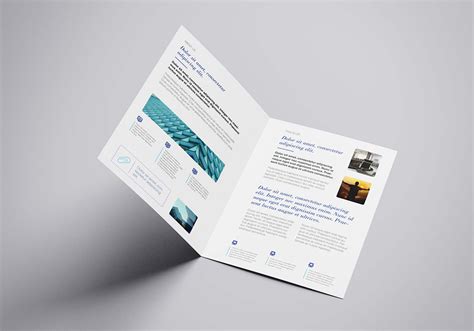 Free Bi Fold Mockup Template (PSD)