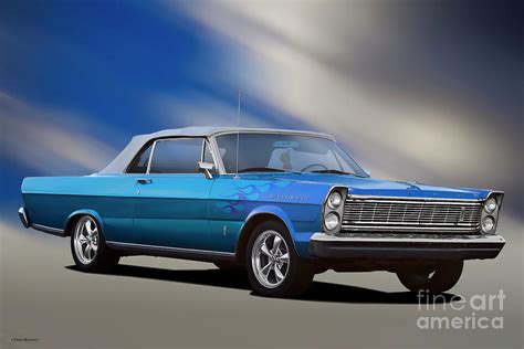 1965 Ford Galaxie 500 Convertible Photograph by Dave Koontz - Pixels