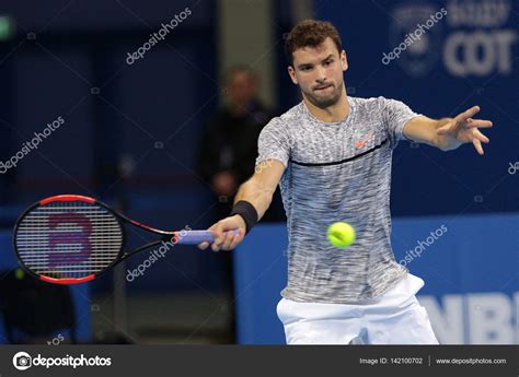 Tennis player Grigor Dimitrov – Stock Editorial Photo © Belish #142100702