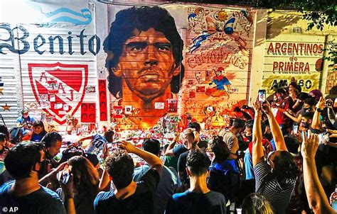 Mass for Maradona: Thousands of fans line the streets as city of Buenos ...