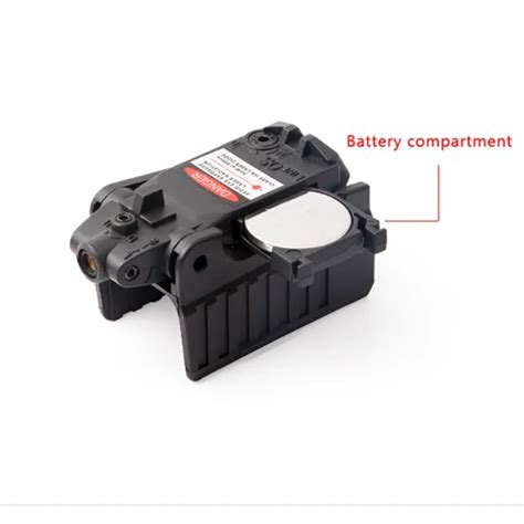 Hunting Tactical Glock Laser Sight Rear Red Laser High Base Aiming fit ...