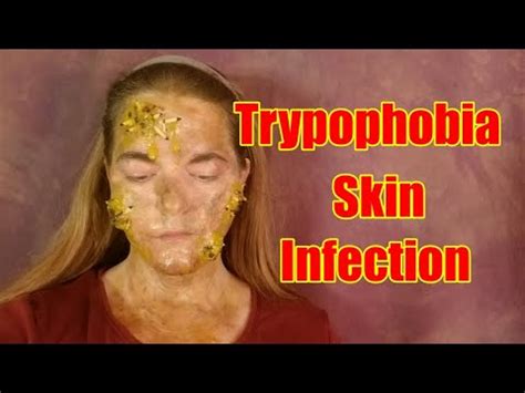 Trypophobia Makeup with Maggots - Beginner Friendly Tutorial Using ...