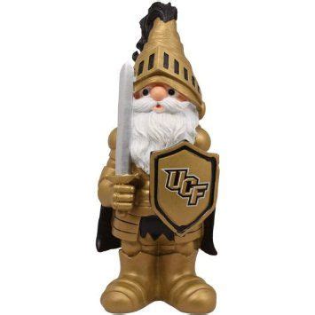 Amazon.com: NCAA UCF Knights Team Mascot Gnome Knight Logo, Ucf Knights, Team Mascots, Gold ...