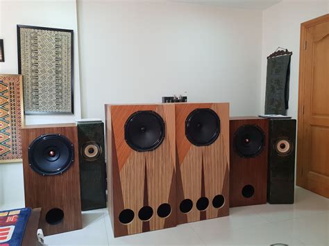 Audio Nirvana Classic 15 Alnico full range speakers in 13.6 cubic foot ...