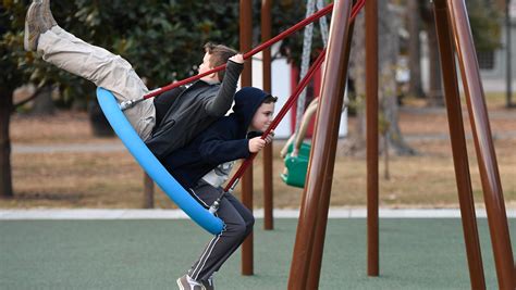 Handicap accessible parks officially opened