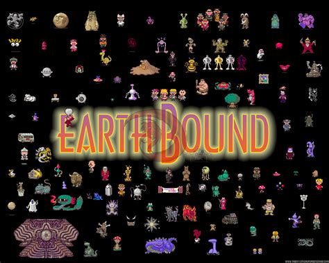 The Flamboyant Introvert: Abridged list of enemies in EarthBound on SNES