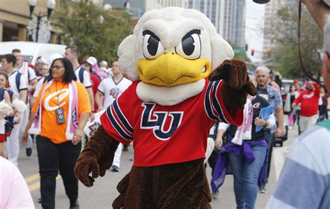 Liberty Flames Mascot History