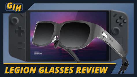 Lenovo Legion Glasses Review: An Awesome Accessory For The Lenovo Legion Go - YouTube