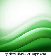 250 Green Background With Folding Waves Clip Art | Royalty Free - GoGraph
