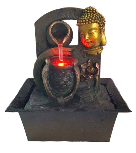 Buddha Waterfall Desktop Fountain Ornaments - Polyresin Buddha Fountain and Desktop Fountain price