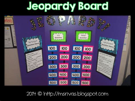 forkin4th: Make a Class Jeopardy Board!