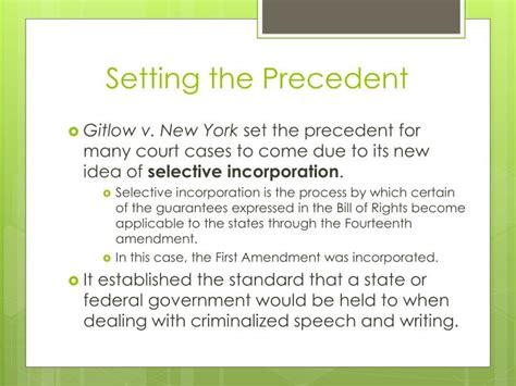 PPT - Gitlow vs. New York PowerPoint Presentation - ID:2603015