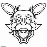 Coloring Five Nights At Freddys Sketch Page sketch template