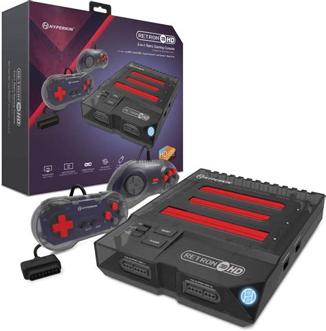 Hyperkin RetroN 3 HD 3-in-1 Retro Gaming Console for Nintendo NES, SNES, Super Famicom, and Sega ...