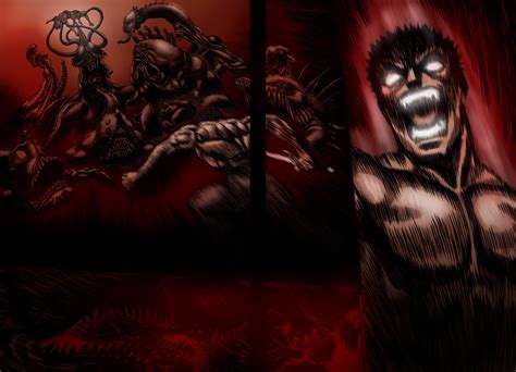 Guts' trying to save casca during the eclipse colored. in 2022 | Berserk, Casca, Gracey