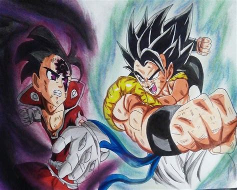 Zeldris vs Gogeta fan art | •Arte Amino• Amino