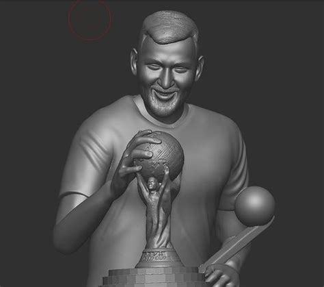 Lionel Messi 3D model 3D printable | CGTrader