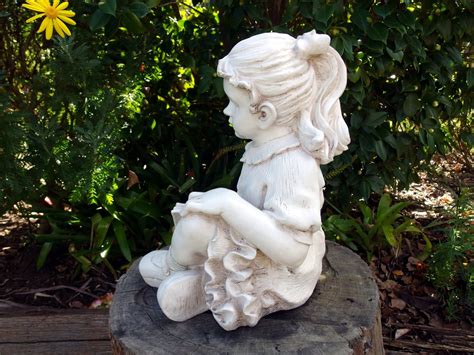 Girl reading Book Garden Statue Ornament 45 cm - Cam and Deb's Store