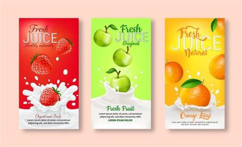 Juice Label Vector Art, Icons, and Graphics for Free Download