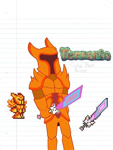 Images - Solar Flare Armour - Maps - Projects - Terraria CurseForge