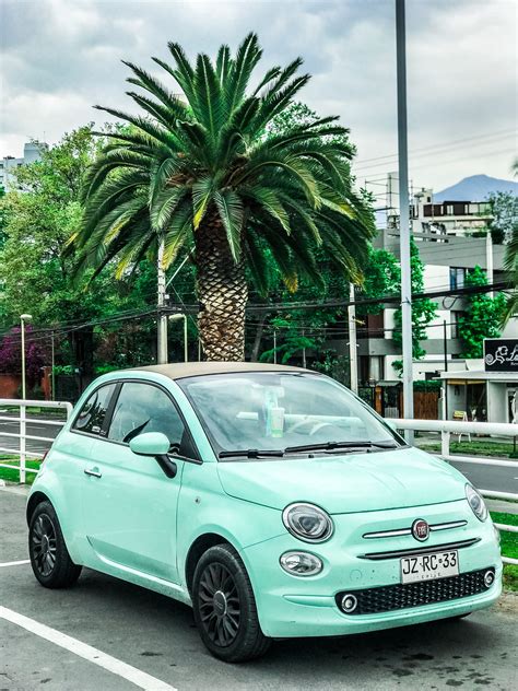 Fiat 500 mint green – Artofit