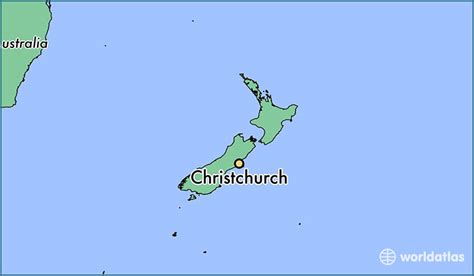 Christchurch World Map