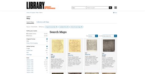 Library of Congress Maps — Historiamatica