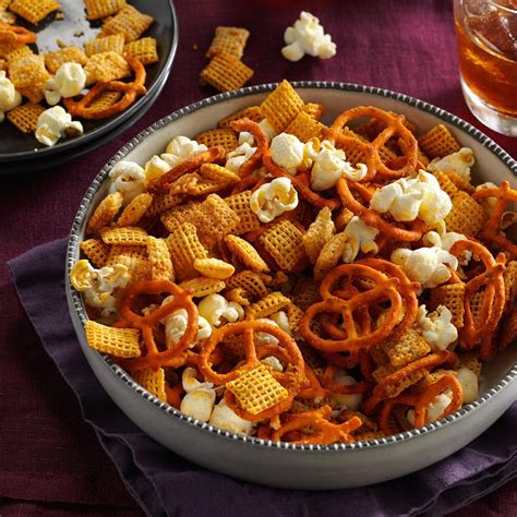 Cheesy Snack Mix Recipe | Taste of Home