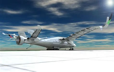 Futuristic AWWA-QG Progress Eagle Concept Airplane by Oscar Vinals - Tuvie