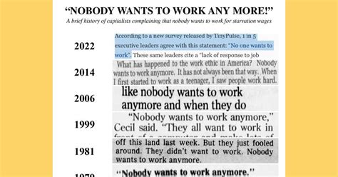 'Nobody Wants to Work Anymore' Meme Quotes Real Newspaper Articles ...