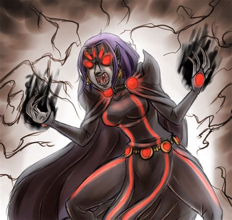 [FanArt] I drew Demonic Raven : r/teentitans