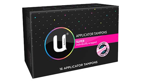 Applicator Tampons - U By Kotex NZ