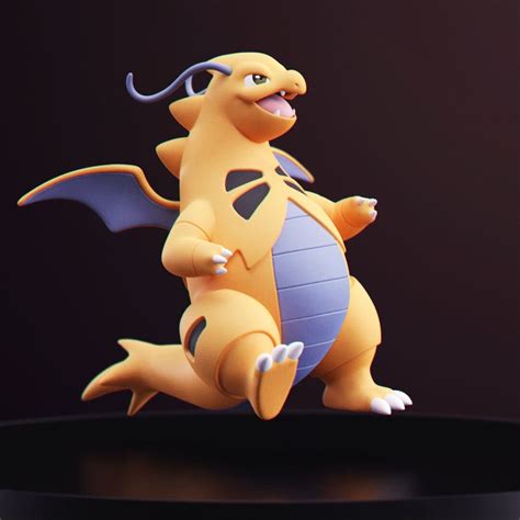 Dragonitar, Dragonite and Tyranitar Fusion Shiny, Custom Colors and ...