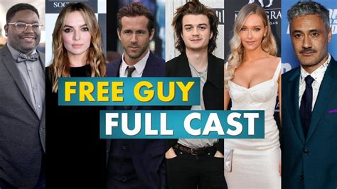 Free Guy Movie 2021 Full Cast in Real Life | Free Guy Cast | Movie Cast ...