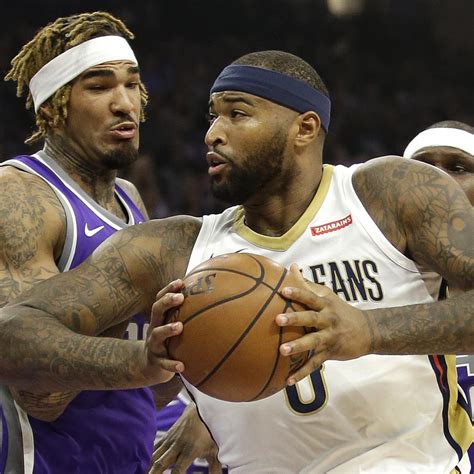 DeMarcus Cousins Goes Off for 41 Points, 23 Rebounds vs. Kings in ...