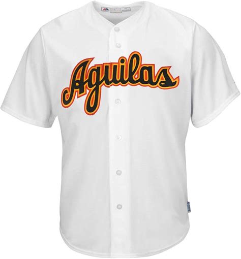 Amazon.com: Dominican Baseball Team – Aguilas Cibaeñas – Majestic Jerseys (Large, White ...